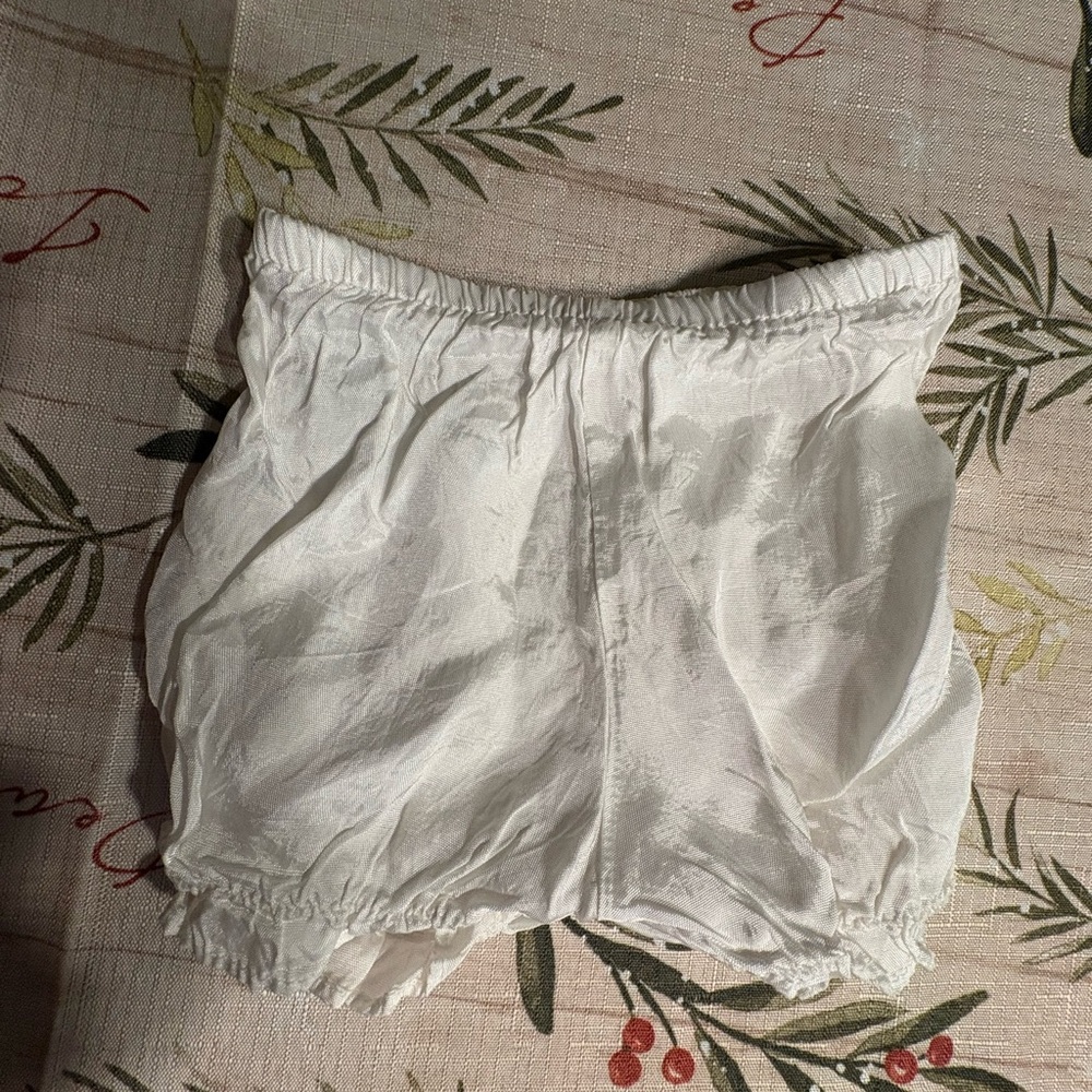 Vintage Handmade Crochet Baby Bloomers Set (Yellow, Red, Blue) + Red Booties - Picture 6 of 7